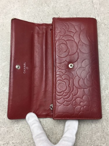 Chanel lange Geldbörse Schaffleder ROT wa001389 - Bild 4 von 8