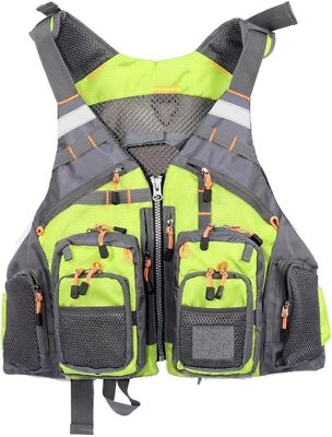 Fishing Life Jackets for Adults Kayak Multifunction Jacket for