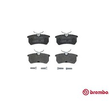 Beläge Hinten Bremsen Brembo P24047 Ford Fiesta VI 1.4 LPG 71 Kw 2009