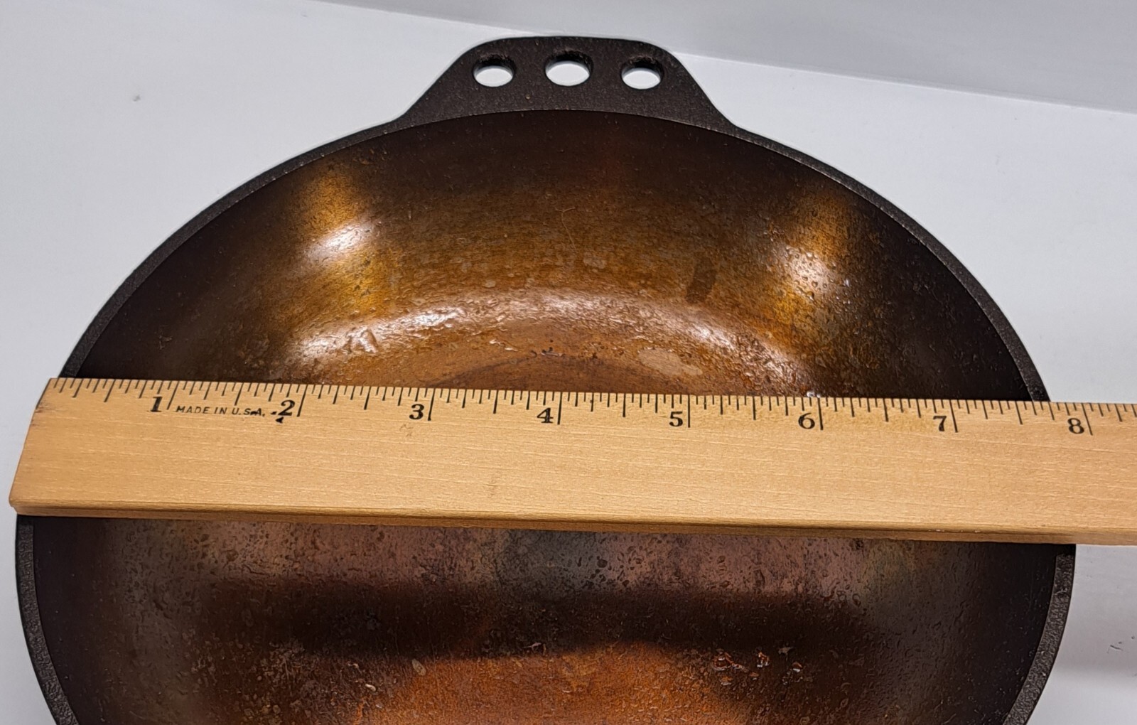 SMITHEY IRONWARE No. 8 Cast Iron Chef Skillet USA Made eBay