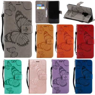 Gemustert 3D Flip Handy-Hülle Book Tasche Case TPU Cover Schutz Etui Schale KT