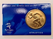 ~ 2000 Sydney Olympics $5 Coin - Australia -Athletics Uncirculated