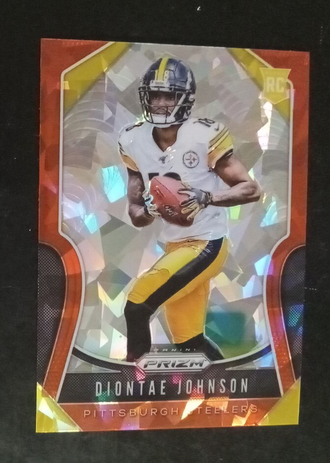2019 Panini Prizm Diontae Johnson Red Ice Prizm RC