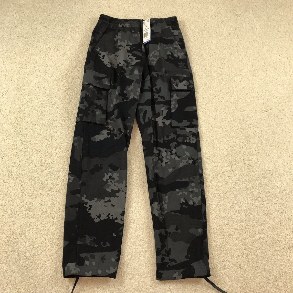 Adidas Camo Cargo Pants Mens Small (30x30) IK3535 for sale online