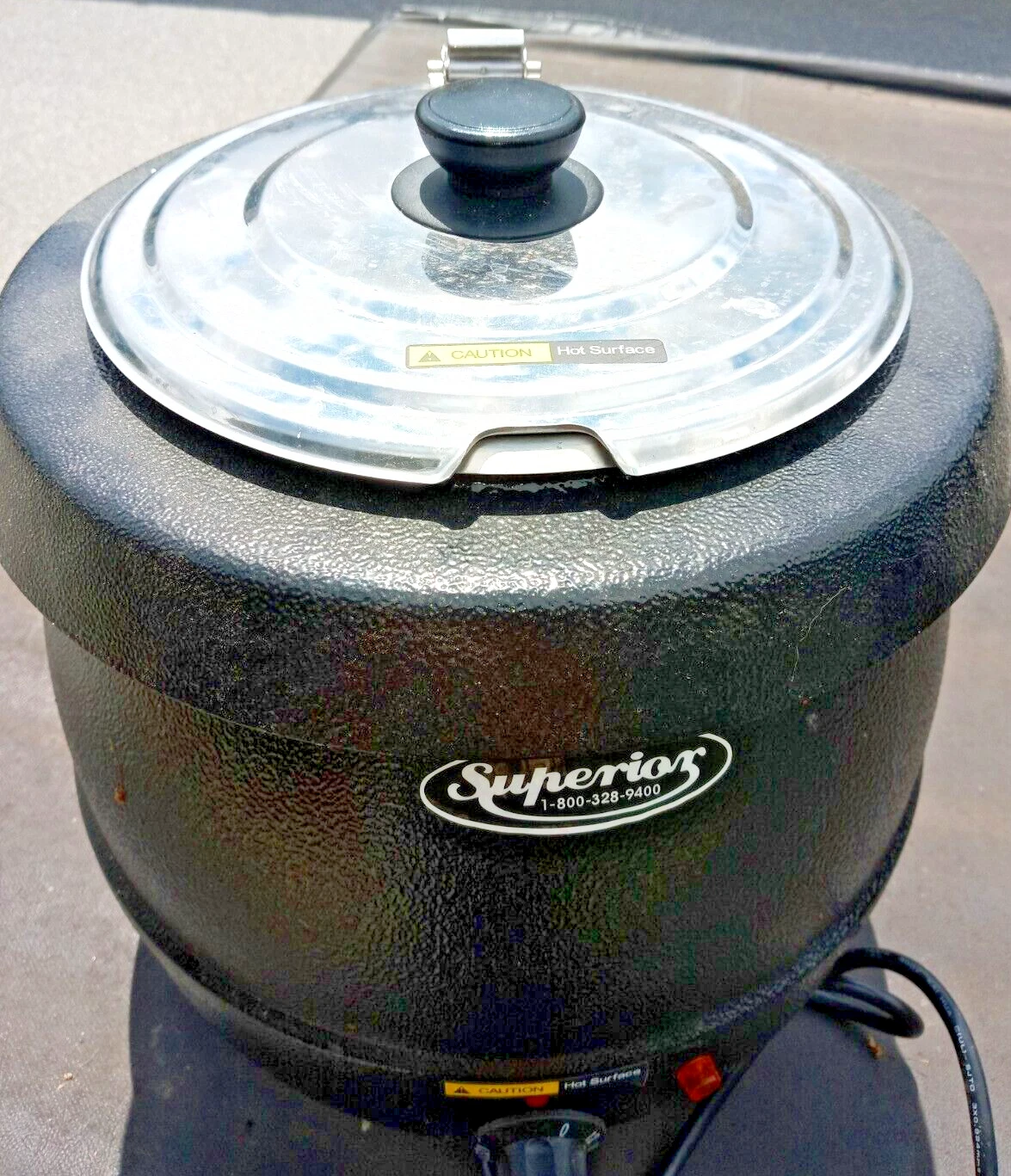 Superior Electric Rice, Soup Cooker and Warmer 120V/60Hz model SSWCE1 Globe Food