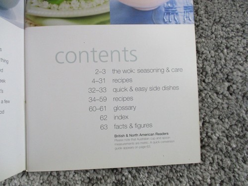 Australian Womens Weekly AWW Wok Mini Cookbook Vintage Recipes - Picture 3 of 3