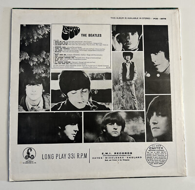 BEATLES★Rubber Soul UK Y/B Parlophone mo The Beatles Rubber Soul Parlophone 1965 33 1/3 rpm | eBay