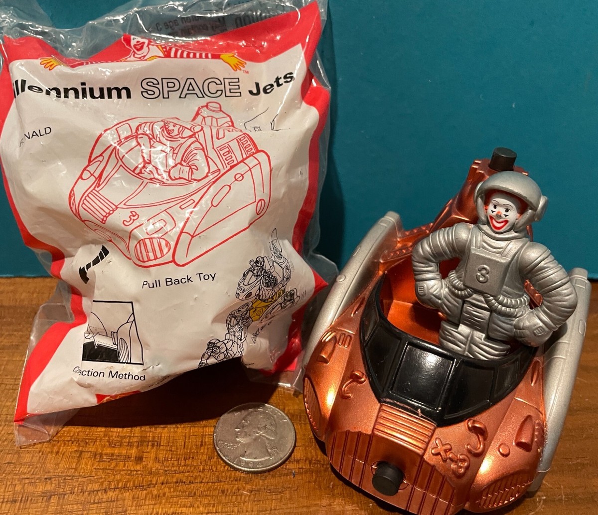 RARE Millennium Space Jets 2000 McDonald's Happy Meal Toy ASIA