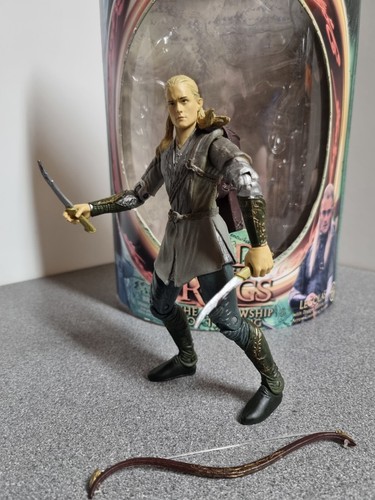 2003 The Lord Of The Rings The Fellowship Of The Ring 6" Legolas Toybiz - Picture 5 of 11