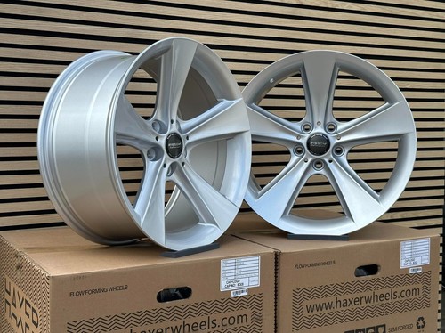 4X Llantas de aleación cóncavas 19" 128 estilo 5X120 para BMW E34 E38 E39 E60 E61 - Imagen 10 de 23