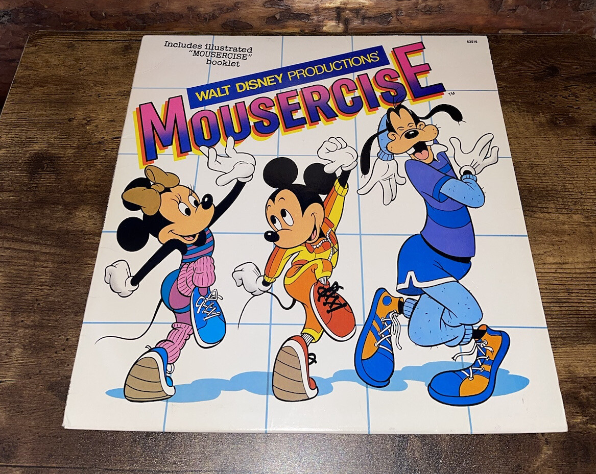 Mousercise - Walt Disney Productions - Vinyl Album - Rare | eBay