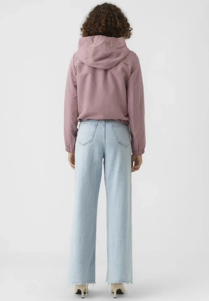 Chaqueta Bomber Nostalgia Vero Moda En Rosa Claro UK Extra Grande XL - Imagen 3 de 3