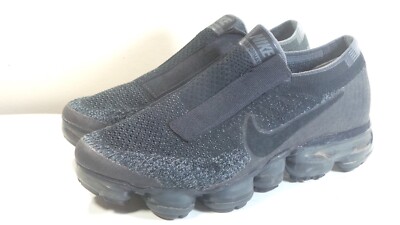 NIKE 2017 AIR VAPORMAX FLYKNIT MOC AQ0581 001 TRIPLE BLACK 4.5 MAX 1 FORCE 180