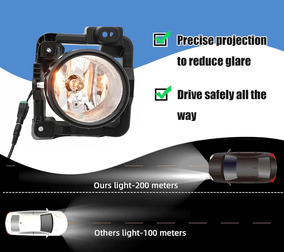 2 piezas luz antiniebla izquierda+derecha para Acura TSX 2,4-3,5 L 2009 2010 con cubierta NUEVO Foto 3 de 4