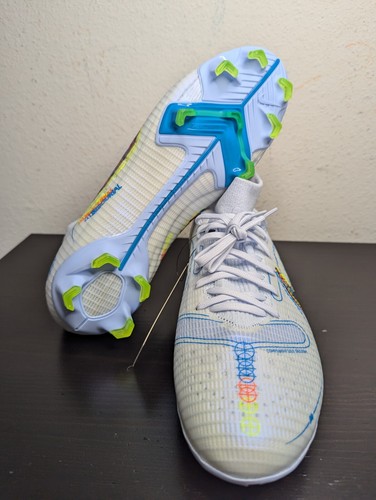 Nike Soccer Mens Size 8.5 Superfly 8 Pro FG 'Progress Pack' Grey DJ2848-054 - Picture 7 of 9