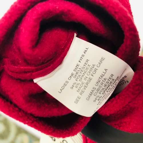 NWT Athletic Works Fleece Gloves Solid Pink Women's One Size Fits All - Picture 3 of 3