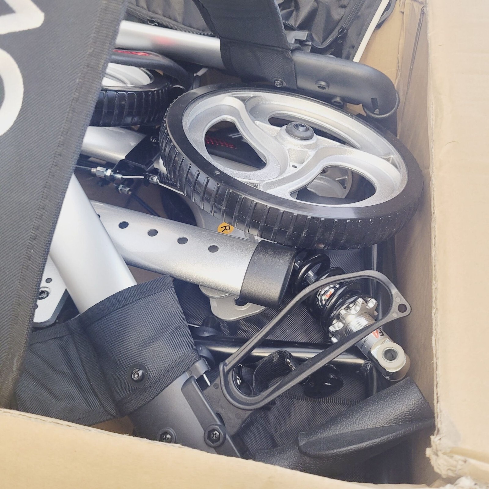 Heao Rollator Walker Seat Shock Absorber for Senior Wheel Walker