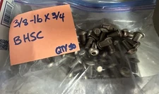 3/4-16 x 3/4 Button Head Socket Cap Screw Stainless Steel - Qty: 50