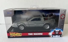 Jada Toys Hollywood Rides Back To The Future Part I -TIME MACHINE Scale 1/32 New