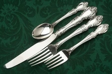 Melrose by Gorham Sterling Silver 4 piece Place Settting, with modern blade