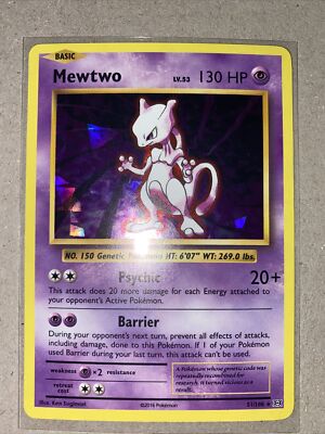 Mewtwo - XY Evolutions Set - 51/108 - Rare - Pokemon Card MINT Pack Fresh |  eBay