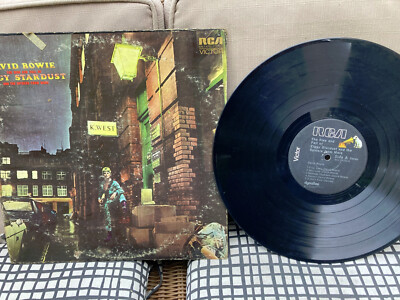 DAVID BOWIE  The Rise & Fall Of Ziggy Stardust - Vinyl LP 1972 RCA  AFL1-4702