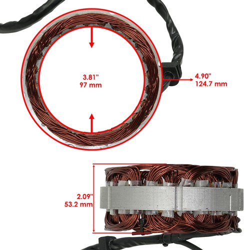 Stator & Regulator Rectifier for Honda CB750SC Cb 750 Sc Nighthawk 1982-1983 - Picture 2 of 7