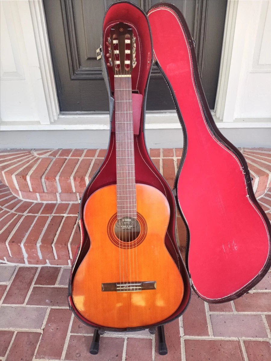 1970s Yamaha Classical G55A Ready to play Set up Correctly with Nylon Stings