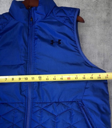 Under Armour Storm ColdGear REACTOR PERFORMANCE VEST Blue Mens Size-M - Picture 19 of 20