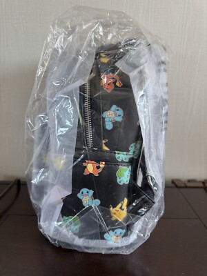 NEW Loungefly Exclusive Pokemon Starters AOP Mini Backpack  display picture 1