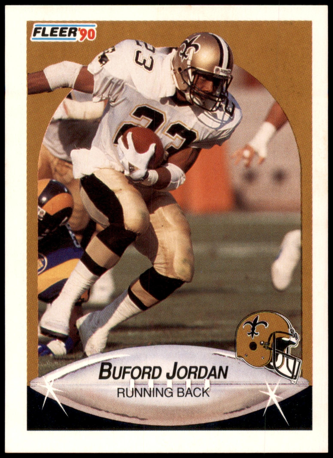 Buford Jordan #191 1990 Fleer