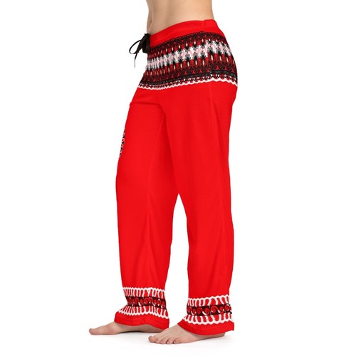 Women's Pajama Pants (AOP) - Picture 11 of 13