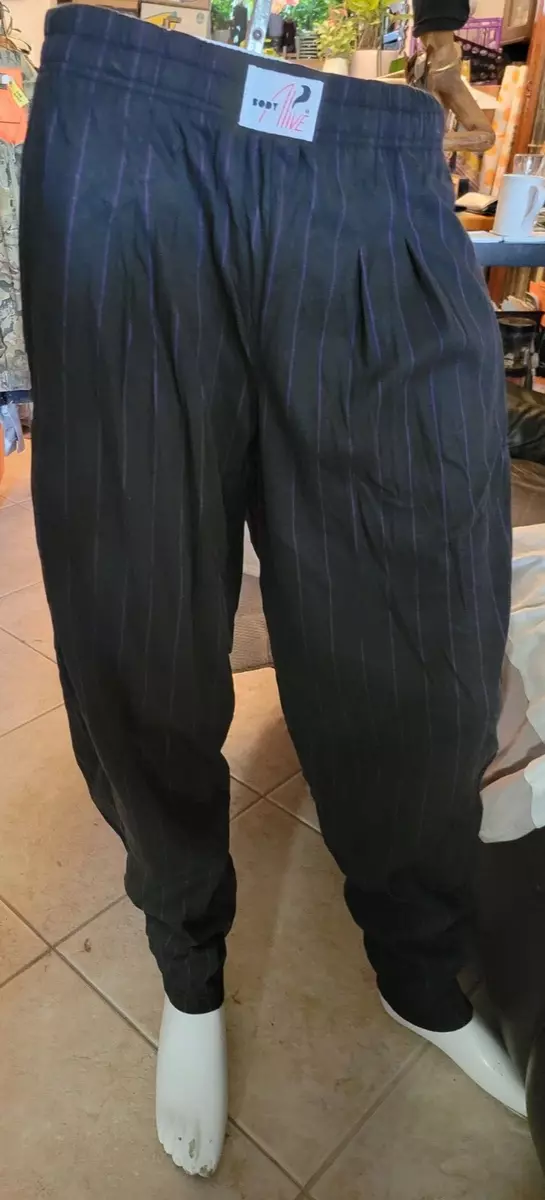 80s 90s BAGGY MUSCLE PANTS BODYBUILDER PARACHUTE MC HAMMER HUUUGE