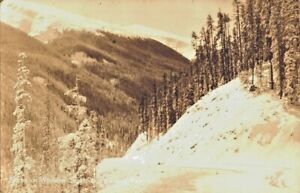 1940's CO Berthoud Pass Western Slope Vtg Real Picture Postcard 