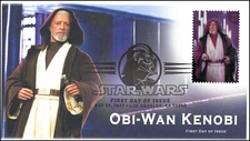 AO-4143i-4, 2007, Star Wars, BW Pictorial, Add On Cachet, Obi-Wan Kenobi, SC4143