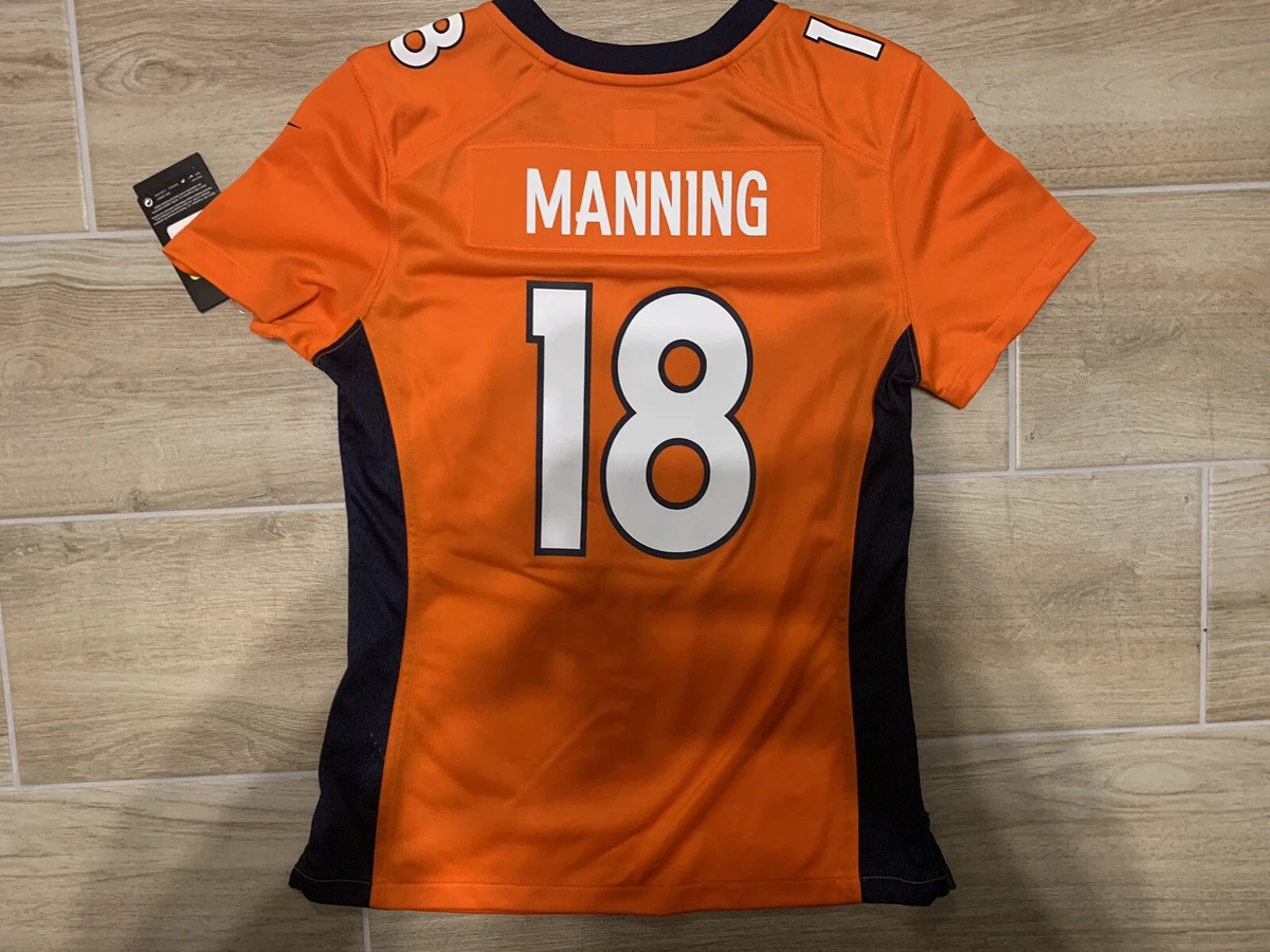 Peyton Manning Denver Broncos Nike Women's Game Jersey - Orange