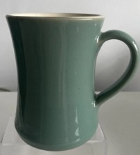 Denby Stoneware Tankard Waisted footed Tea ~Coffee Mug Manor Green VGC