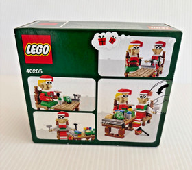 LEGO Seasonal Lot of Two 40205 Little Elf Helpers & 40206 Santa Clause NEW 