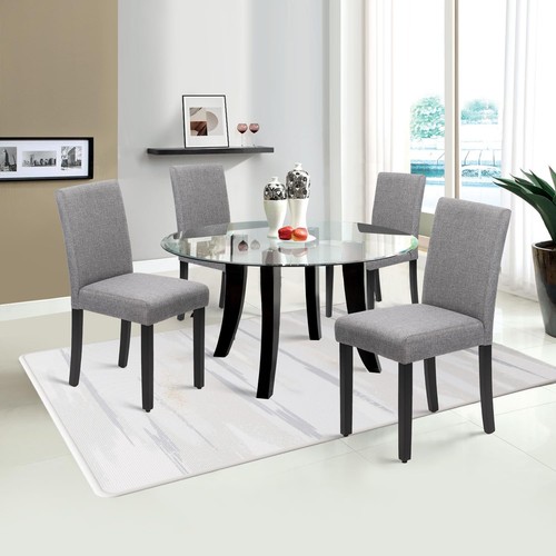 Dining Chairs Set of 4,Dining Room Chairs Kitchen Chairs Elegant Design Moder... - Picture 2 of 8