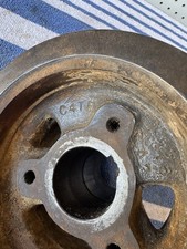 C4te Ford Mercury 391 428 Ft Engine Crank Shaft Crankshaft Harmonic Balancer Fe