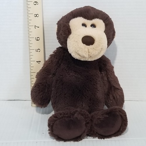 Peluche Ty Attic Treasures "Mookie" la scimmia marrone 11" 2017 Stuffie Lovey - Foto 2 di 12