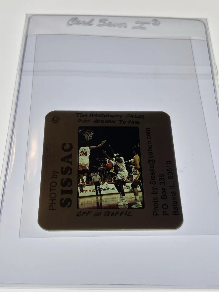 TIM HARDAWAY GOLDEN STATE Foto Vintage Original 35mm Cor Slide RARO!!! - Imagem 3 de 4