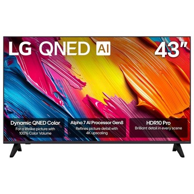 LG QNED70A 43 inch 4K UHD QNED Smart TV HDR10 Pro w/ webOS 25 (2025)