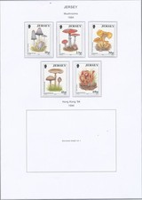 JERSEY   MNH STAMPS MOUNTED ON   ALBUM PAGES   ISSUED  1994   (94.1)