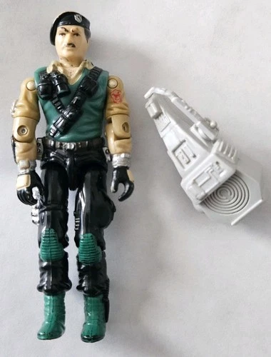 GI Joe Weapon DIAL TONE Figure W/Backpack 1986 Original Figure Accessory