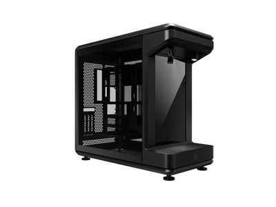 Cooler Master MasterFrame 360 Stage LCD Open-Frame ATX PC Case, Front LCD Displa