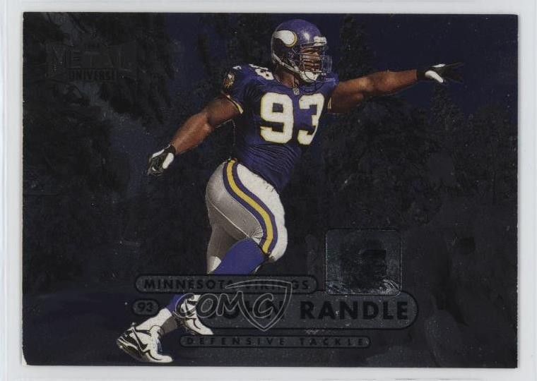 1998 Metal Universe John Randle #14 HOF 14tz