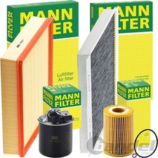 MANN INSPEKTIONSPAKET passend f&uuml;r MERCEDES SPRINTER B906 218-519 CDI 184+190 PS