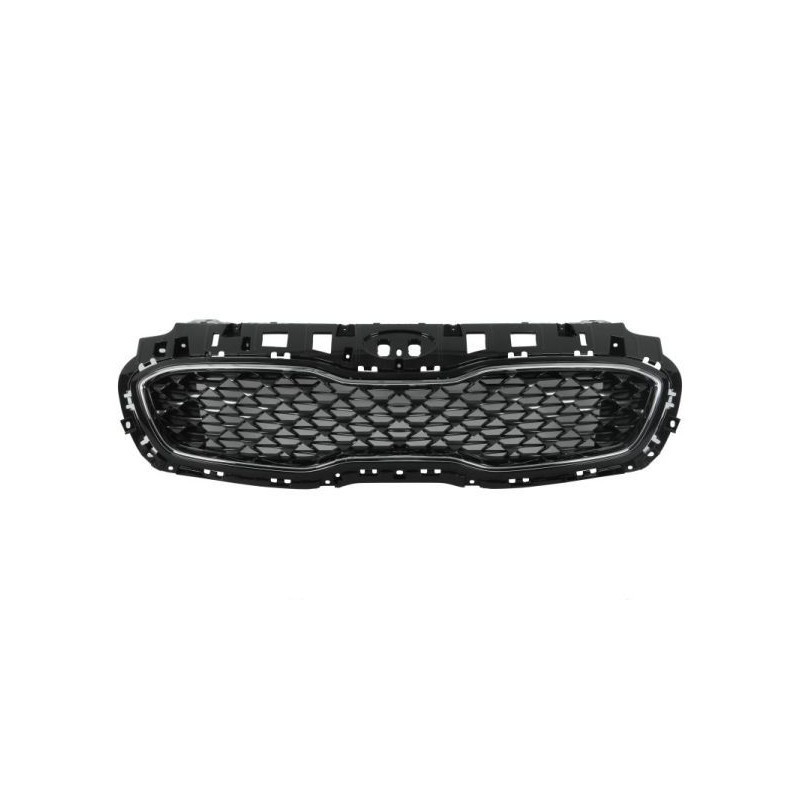 Grille calandre Kia Sportage 4 rénovation face avant cassée plastique ABS gris et chrome