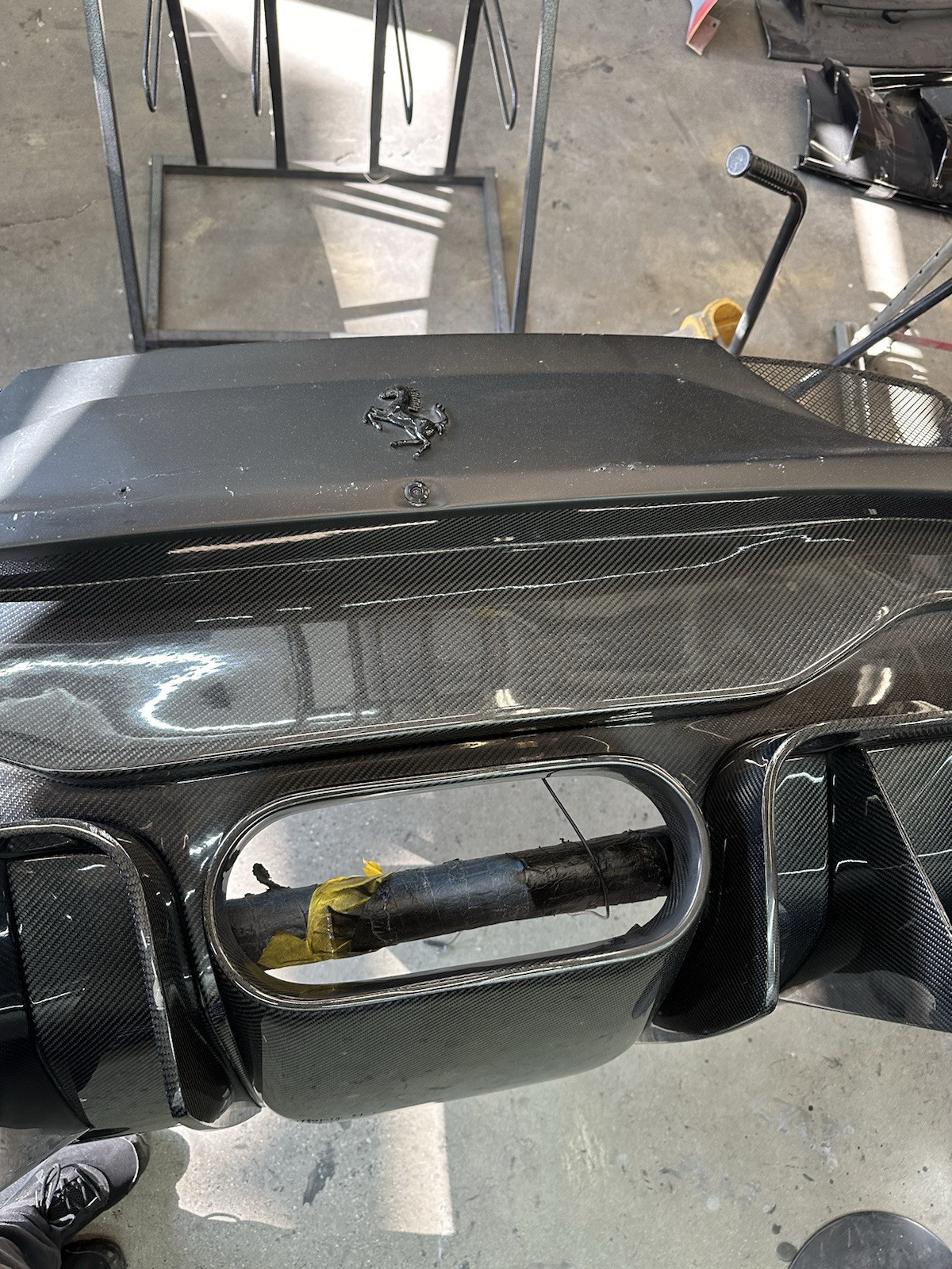 Ferrari 458 Rear Bumper (carbon) 